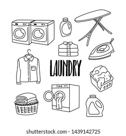 2,122 Hand drawn laundry icons Images, Stock Photos & Vectors ...