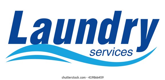 Laundry and dry cleaning icons