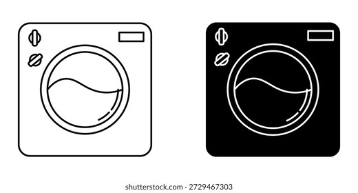 Servicio de lavandería en seco icono sobre fondo blanco