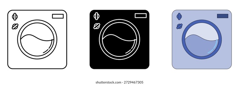 Servicio de lavandería en seco icono sobre fondo blanco