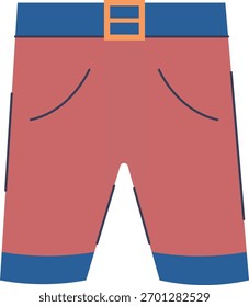 Equipo de lavandería sobre fondo blanco. Vector ilustración de dibujos animados.