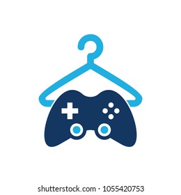 Laundry Game Logo Icon Design