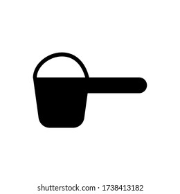 Laundry glyph icon design vector. Laundry business vector illustration.