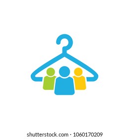 Laundry Group Logo Icon Design