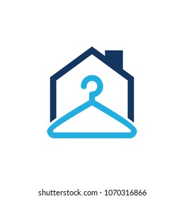 Laundry House Logo Icon Design