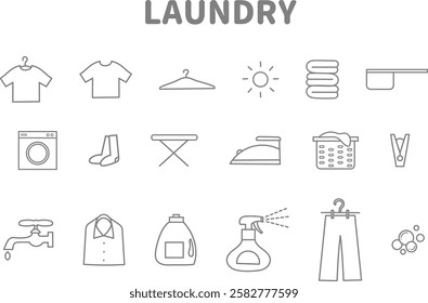 It's laundry icon. Color is gray.