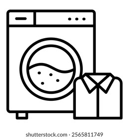 Laundry Icon Element For Design