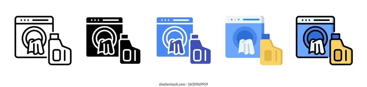 Laundry Icon Element For Design