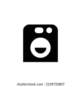 laundry icon. Flat style design isolated on white background.