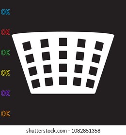 laundry, icon illustration
