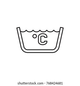 laundry icon illustration isolated vector sign symbol