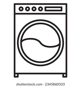 Icono de lavado o ilustración de logotipo estilo negro