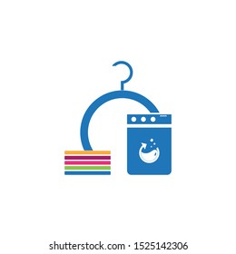 Laundry icon and symbol template