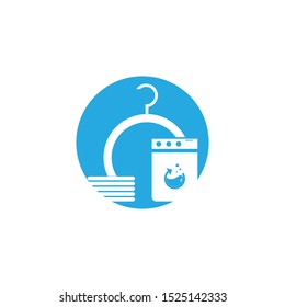 Laundry icon and symbol template