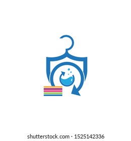 Laundry icon and symbol template