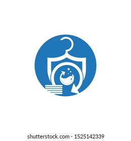 Laundry icon and symbol template