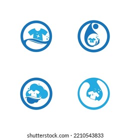 Laundry Icon And Symbol Vector Illustration