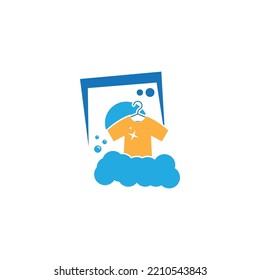 Icono De Lavado E Ilustración Del Vector De Símbolo