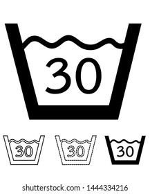 
Laundry Icon vector symbol icon