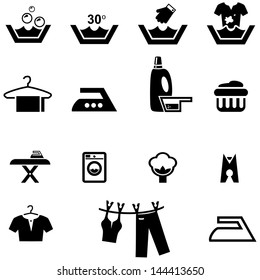 Laundry icons