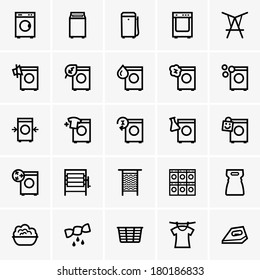 Laundry icons