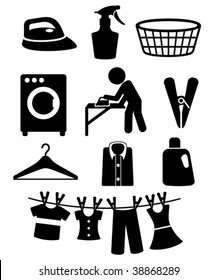 Laundry icons