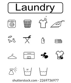 Iconos de lanzamiento establecidos en blanco 