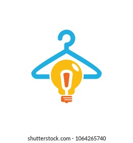 Laundry Idea Logo Icon Design