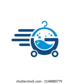 Laundry Logo can be use for icon, sign, logo and etc