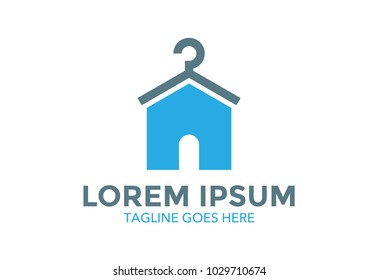 laundry logo. cleaning service. vector illustration. icon. editable