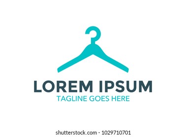 laundry logo. cleaning service. vector illustration. icon. editable