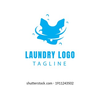 logotipo de ropa de ropa logo de limpieza logotipo creativo logotipo