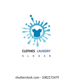 Laundry Logo, Clothes Icon Design