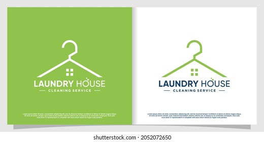 Logotipo de lavado con estilo de elemento creativo Premium Vector parte 1