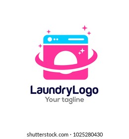 Laundry logo Design