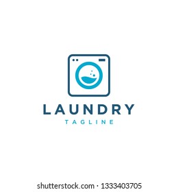 laundry logo design