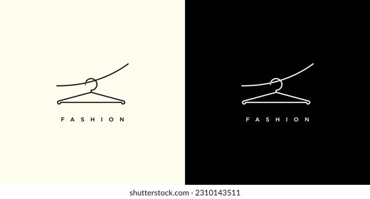 Diseño de logotipo de lavandería con idea de casa