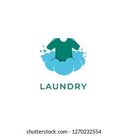 Laundry Logo Design Template