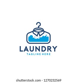 Laundry Logo Design Template