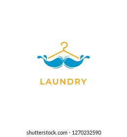 Laundry Logo Design Template
