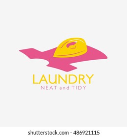 Laundry Logo Design Template. Good for business logo. vector illustration