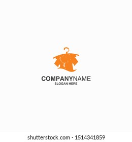 Laundry logo design vector. Eps 10 