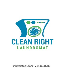 laundry logo design vector ideas