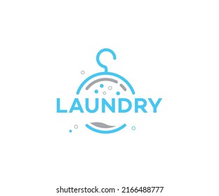 Laundry Logo Design vector Template