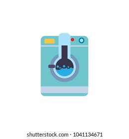 Laundry Logo Icon Design