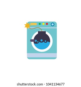 Laundry Logo Icon Design