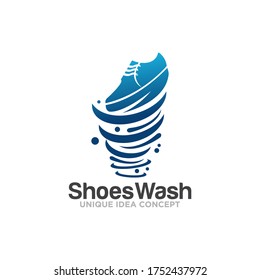 Laundry Logo Icon Design Vector