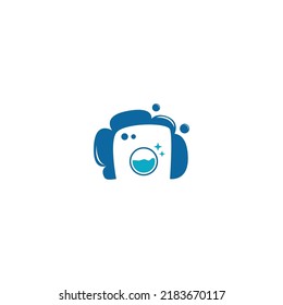laundry logo icon with vector illustration