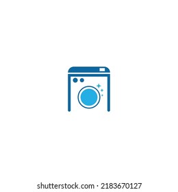laundry logo icon with vector illustration