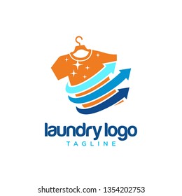 Laundry Logo Images Stock Vector (Royalty Free) 1354202726